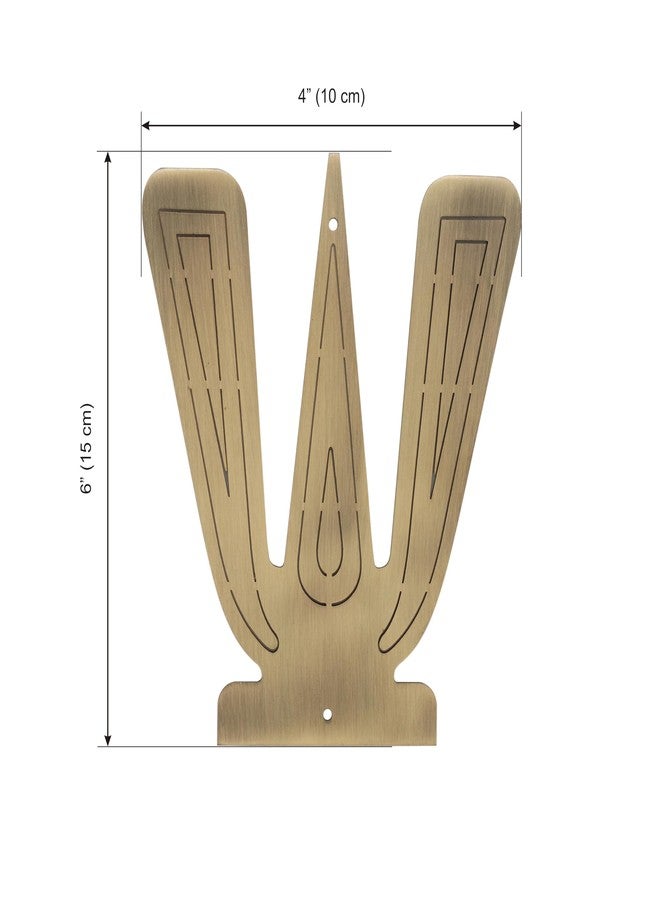 DEVDECOR Balaji Symbol Idol for Home, Office & Car | Lord Venkateswara Decorative Showpiece | Brings Positivity, Wealth & Good Luck | Small Spiritual Gift for Pooja, Dashboard, Desk - Image 3